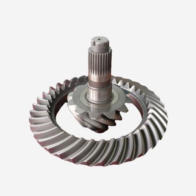 High precision helical bevel gears