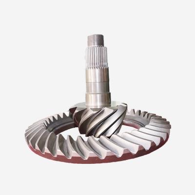 High precision helical bevel gears