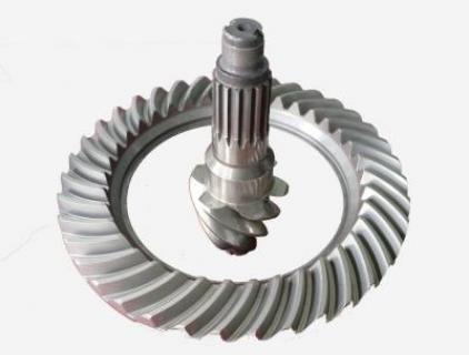 Helical bevel gears