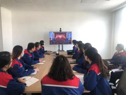Organize to watch the opening ceremony of the 20th National Congress of the Communist Party of China