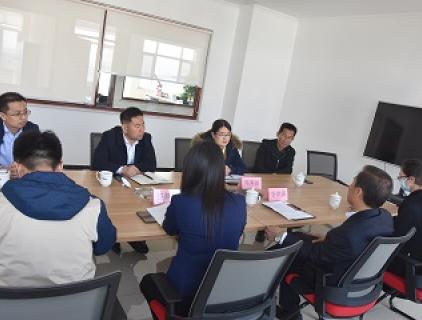 Door-to-door service-the District Council for the Promotion of International Trade visited the company on the spot